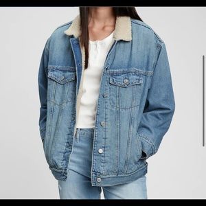 Gap Sherpa Jean Jacket size small